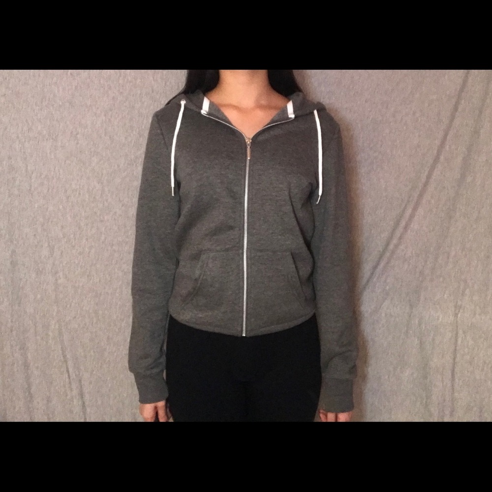 Grey hoodie